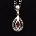 Ruby and Diamond Pendant