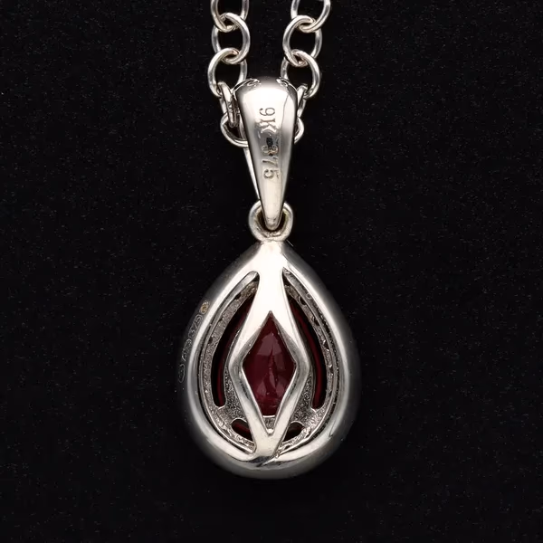 Ruby and Diamond Pendant