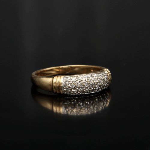 Gold Diamond Ring image-1