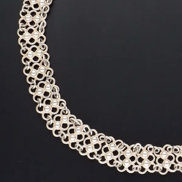 Arne Nordlie Silver Necklace and Earrings Set