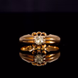 360° view of The Antique 1919 Claw Set Yellow Diamond Ring