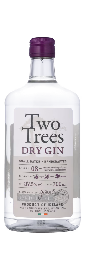 TWO TREES GIN 37,5% Irish Gin, West Cork Distillers