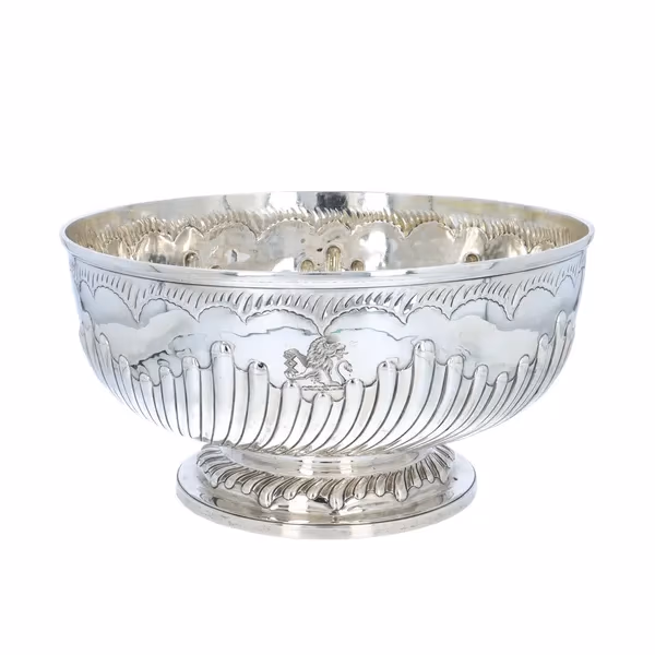 Edwardian Elkington Solid Silver Bowl