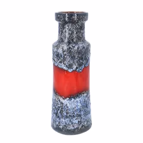 Vintage Scheurich Volcanic Fat Lava Vase