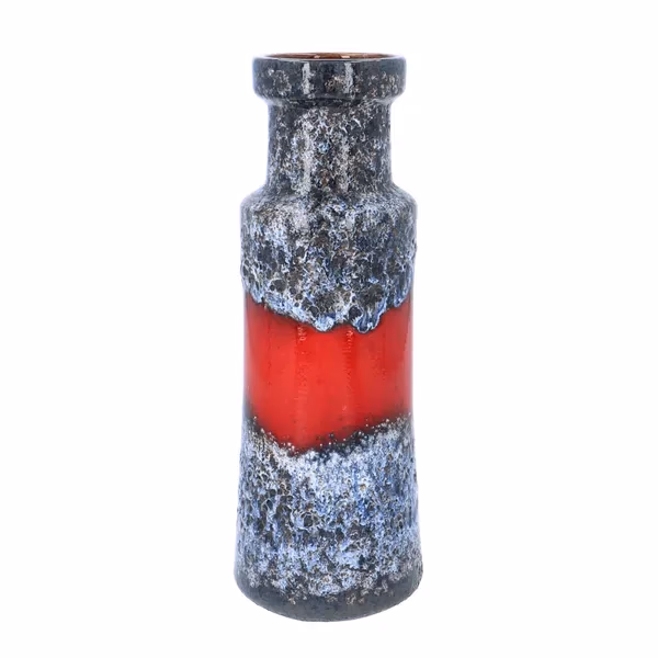 Vintage Scheurich Volcanic Fat Lava Vase