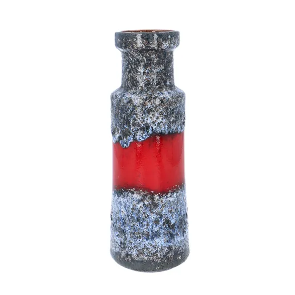 Vintage Scheurich Volcanic Fat Lava Vase