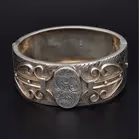 1883 Silver Bangle