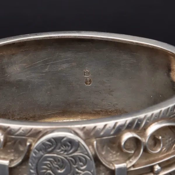 1883 Silver Bangle