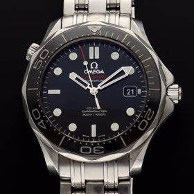 Omega Seamaster Automatic Watch With Date Window