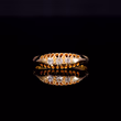 360° view of The Antique 1913 Old European Cut Three Diamond Ring