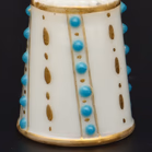 Late 19th Century Royal Worcester Porcelain Thimble