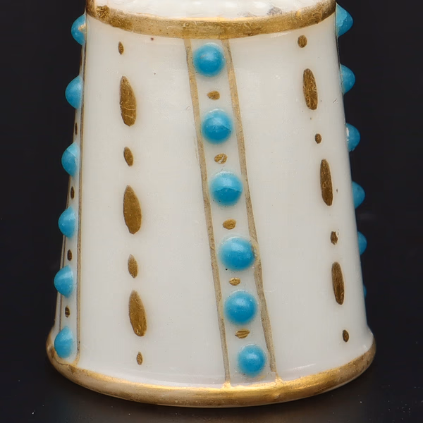Late 19th Century Royal Worcester Porcelain Thimble