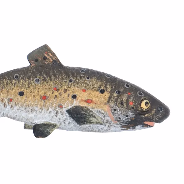 Cold Painted Bronze Fish