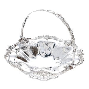 Victorian Silver Plated Fruit Basket