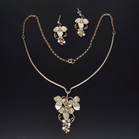 Vintage Scottish Silver Demi Parure