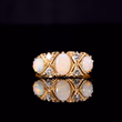 360° view of The Vintage Three Opal And Diamond Ring
