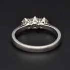 Platinum Brilliant-Cut Diamond Ring