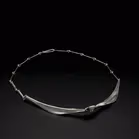 Rare Vintage Silver Bellatrix Design Necklace