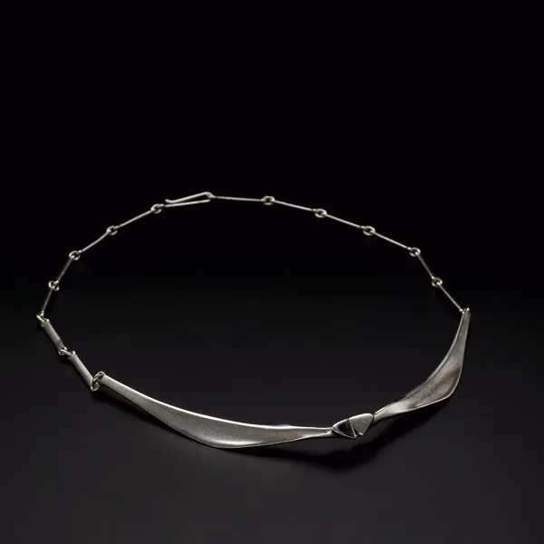 Rare Vintage Silver Bellatrix Design Necklace