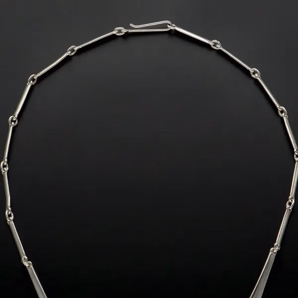 Rare Vintage Silver Bellatrix Design Necklace