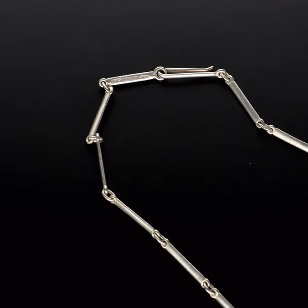 Rare Vintage Silver Bellatrix Design Necklace