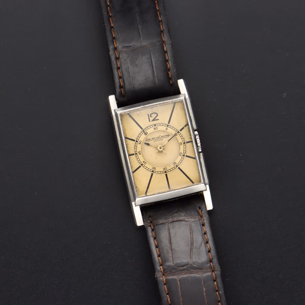 Vintage Jaeger Le Coultre Uni Plan Sector Dial Watch