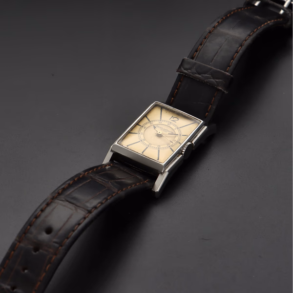 Vintage Jaeger Le Coultre Uni Plan Sector Dial Watch