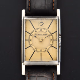 Vintage Jaeger Le Coultre Uni Plan Sector Dial Watch