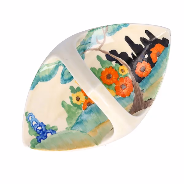 Clarice Cliff ‘Fragrance’ Bon Bon Dish
