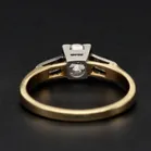 18ct Yellow Gold 0.50ct Natural Diamond Solitaire Ring