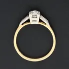 18ct Yellow Gold 0.50ct Natural Diamond Solitaire Ring