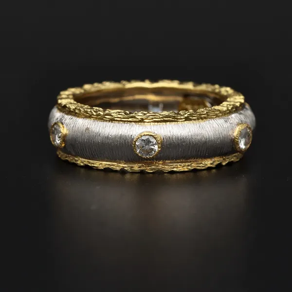 18ct Gold Brilliant-Cut Diamond Ring