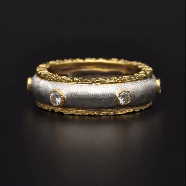 18ct Gold Brilliant-Cut Diamond Ring