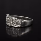 18ct Gold 1ct Vari Shape Diamond Ring