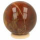 Carneool bol 52 mm - 360° presentation