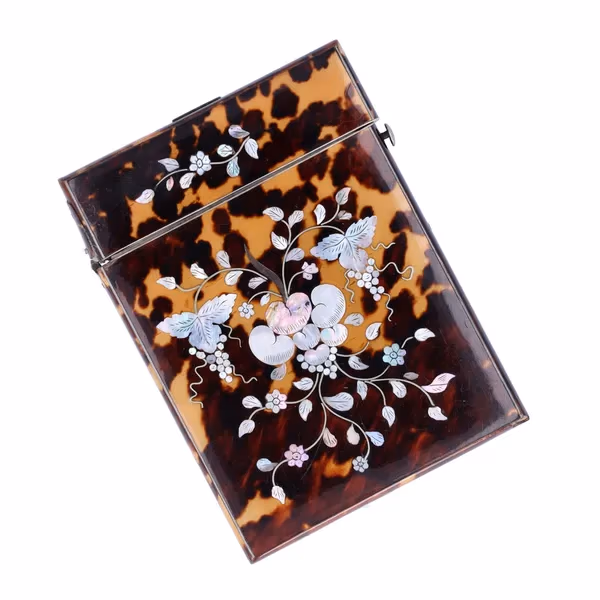 Early 20th Century Tortoiseshell Card Case