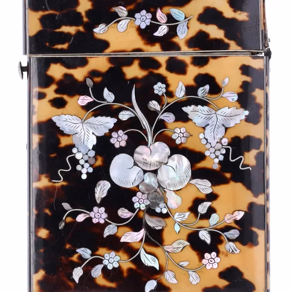 Early 20th Century Tortoiseshell Card Case