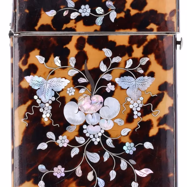 Early 20th Century Tortoiseshell Card Case