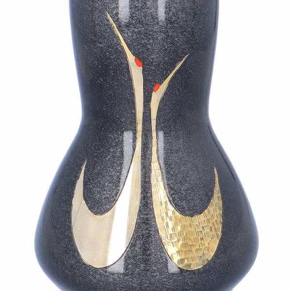 Japanese Enamelled Bronze Vase