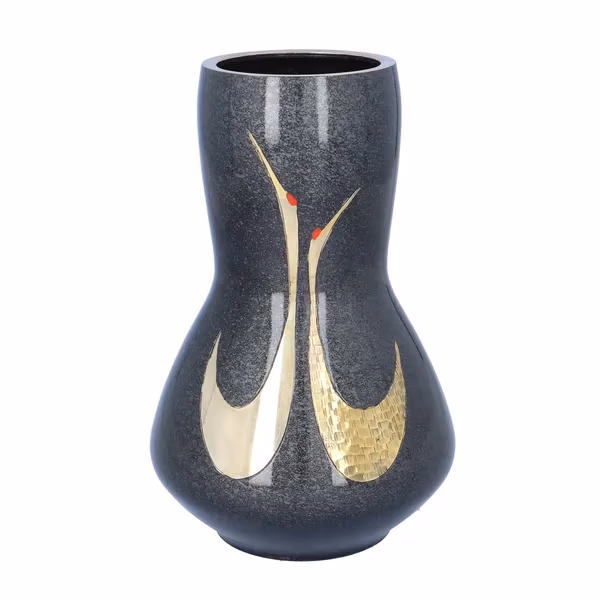 Japanese Enamelled Bronze Vase