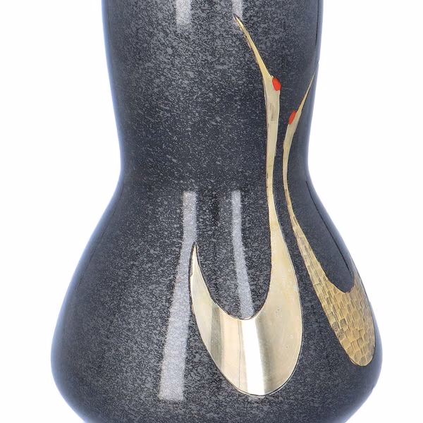 Japanese Enamelled Bronze Vase