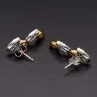 18ct Gold Diamond Earrings