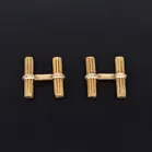 Van Cleef & Arpels 18ct Yellow Gold & Diamond Baton Cufflinks