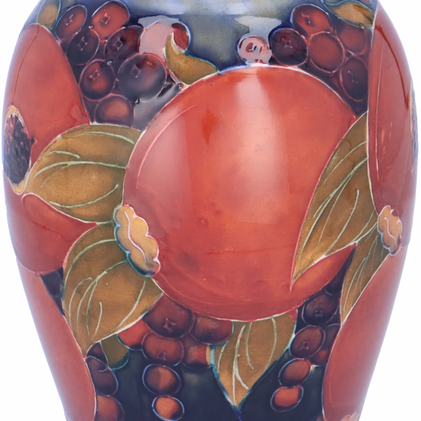 Moorcroft 1930 Pomegranate Pattern Vase