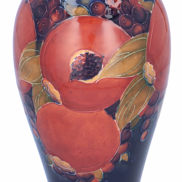 Moorcroft 1930 Pomegranate Pattern Vase