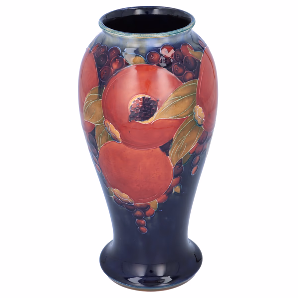 Moorcroft 1930 Pomegranate Pattern Vase