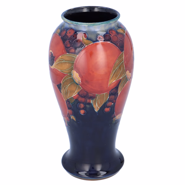 Moorcroft 1930 Pomegranate Pattern Vase