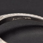 Platinum Diamond Solitaire Ring