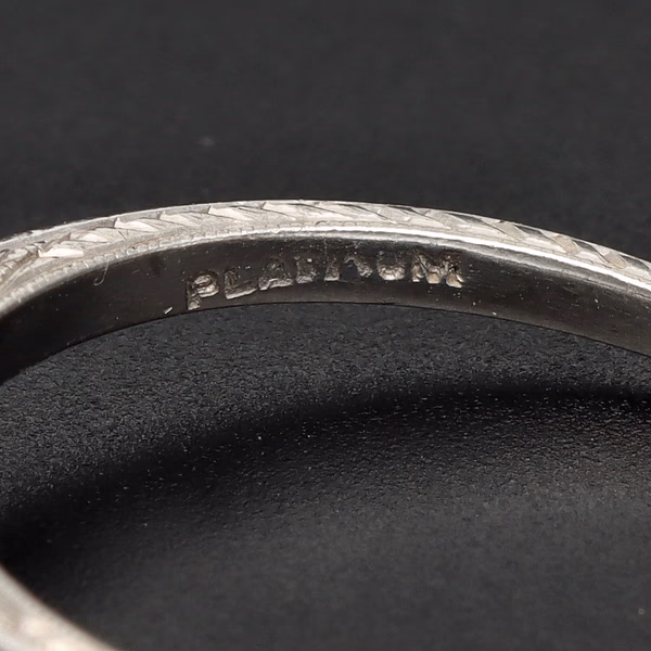 Platinum Diamond Solitaire Ring