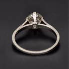 Platinum Diamond Solitaire Ring